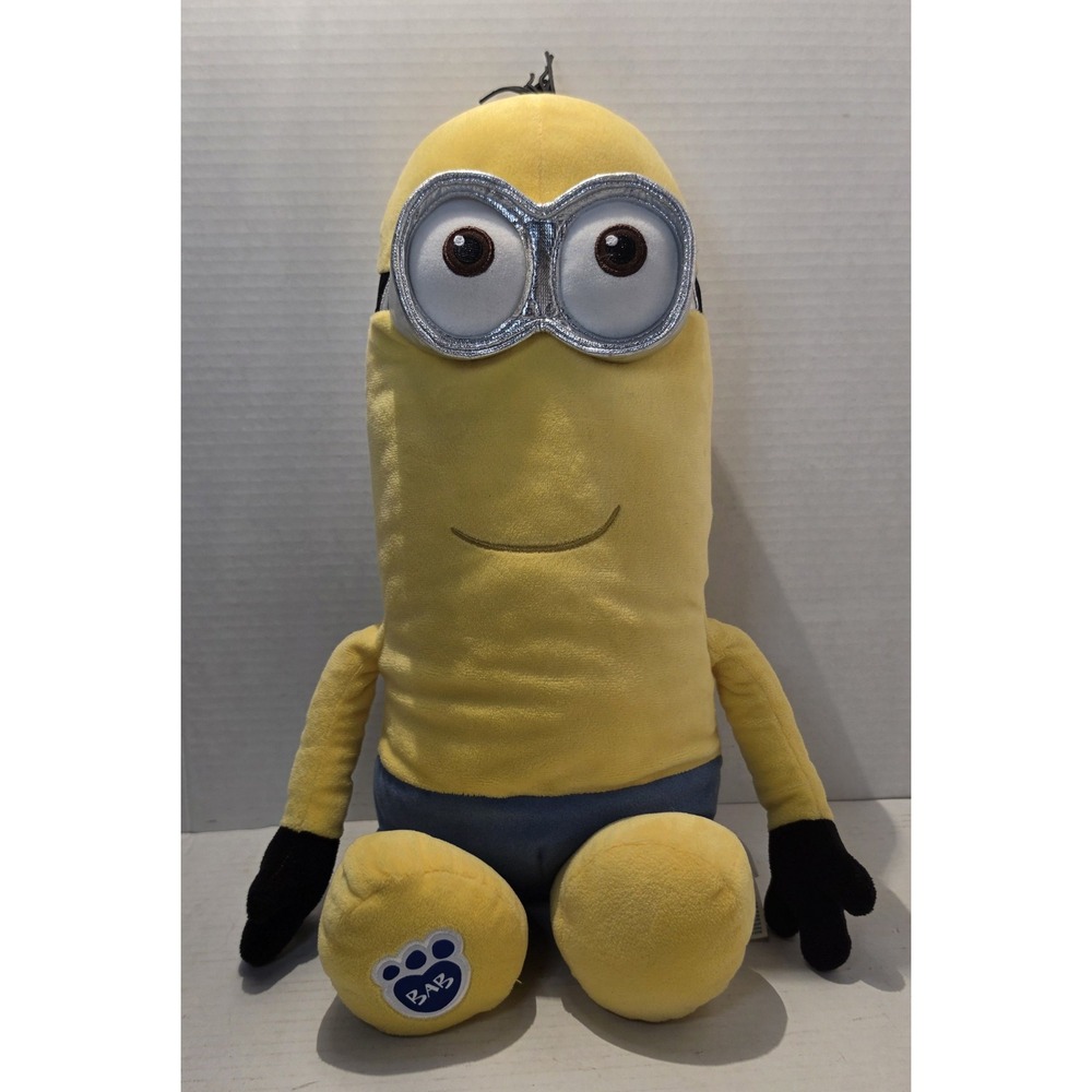 Build-A-Bear Minions Kevin Plush 16 Inch Tall Yellow Stuffed Toy Illumination